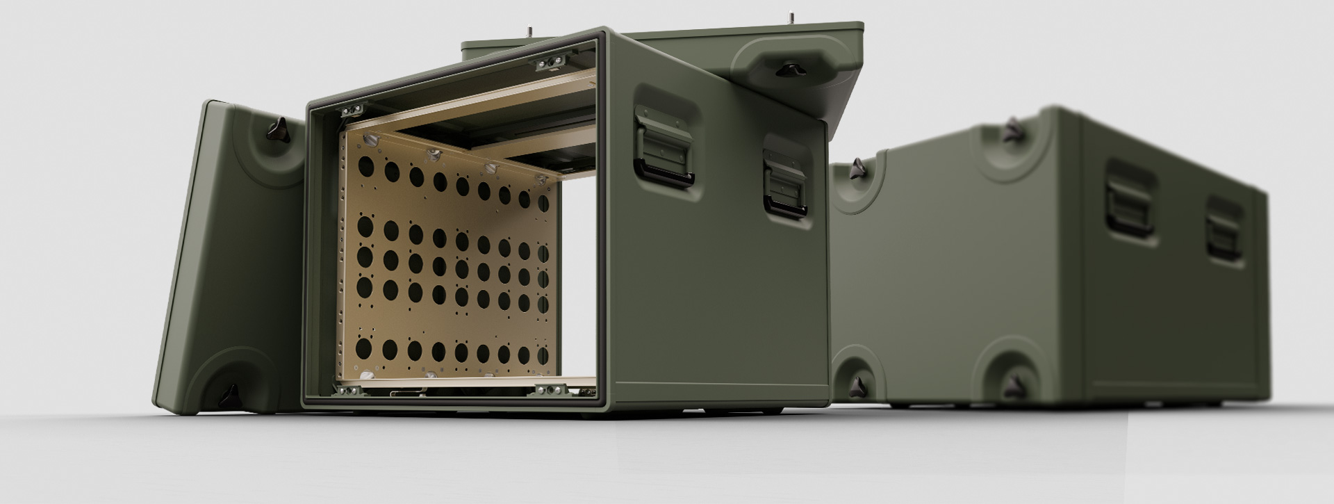 DESAPRO MILEX Aluminum Rackmount Case