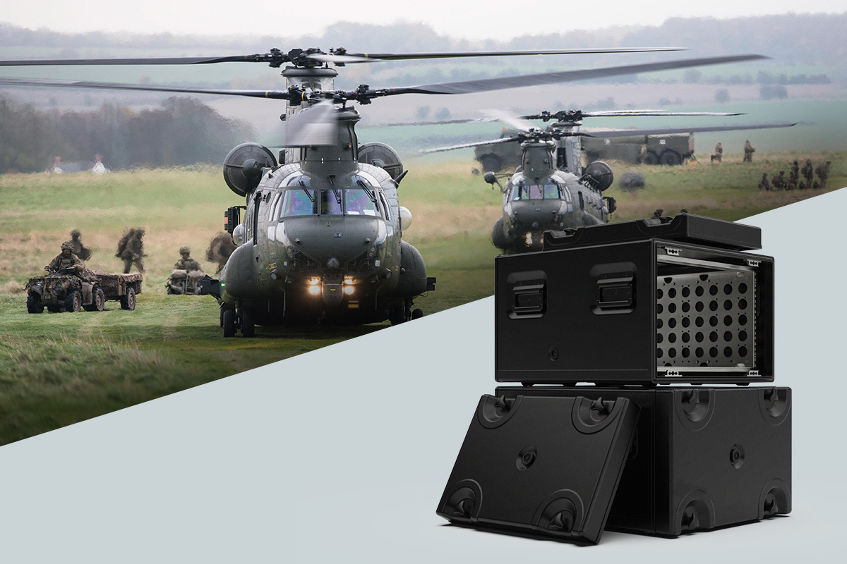 DESAPRO MILEX Shielded Rackmount Case for Test and Ground Support Systems Applications